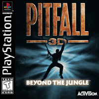 Pitfall 3D Beyond the Jungle PAL Playstation PAL box art